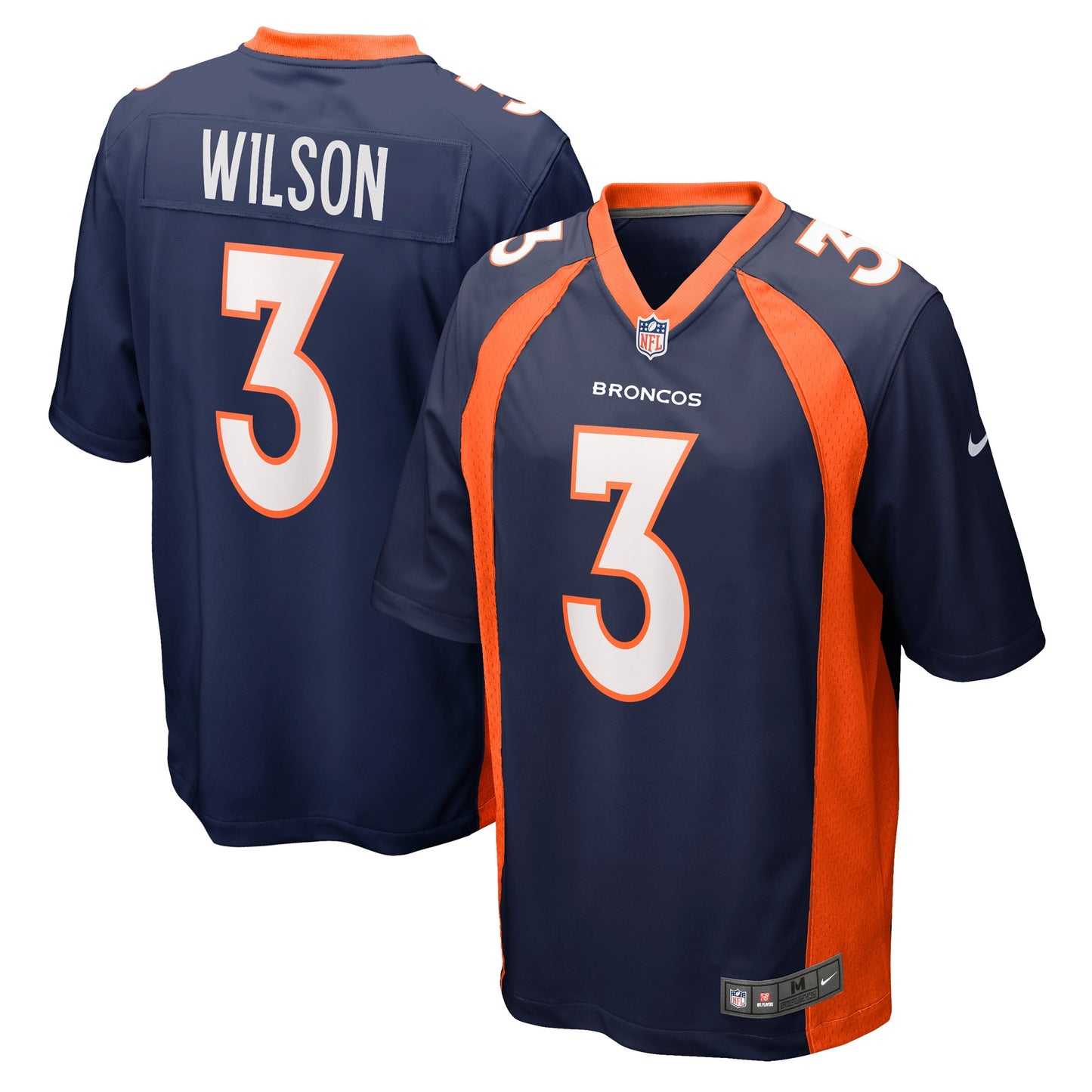 Russell Wilson Denver Broncos Nike Alternate Game Jersey - Navy